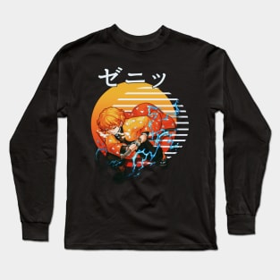 Zenitsu Chan Demon Slayer Long Sleeve T-Shirt